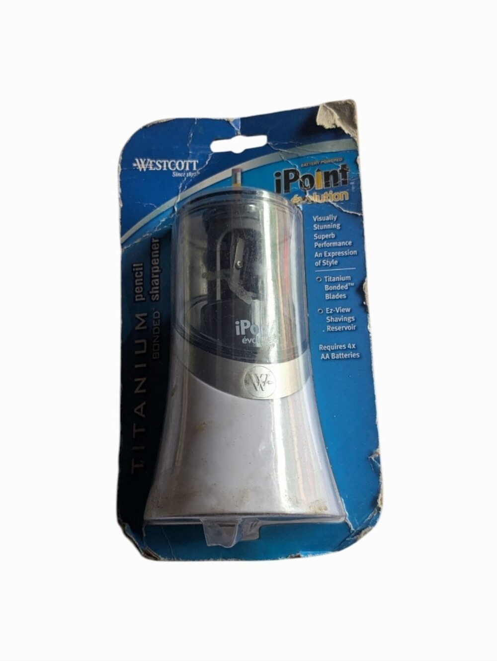 Westcott iPoint Orbit Battery Pencil Sharpener
